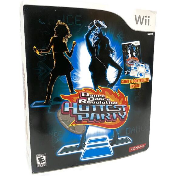 Wii Dance Dance Revolution Hottest Party Game and Controller Nintendo Wii Bundle - Picture 2 of 11